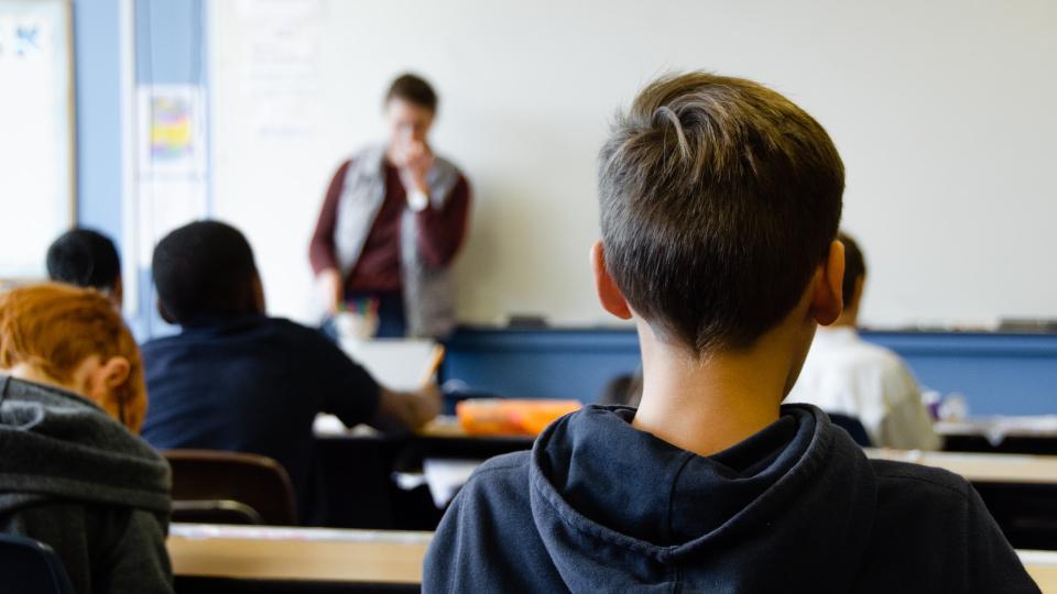 Leerlingen in de klas